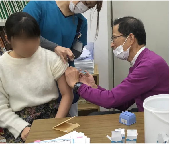 受験シーズンの予防接種