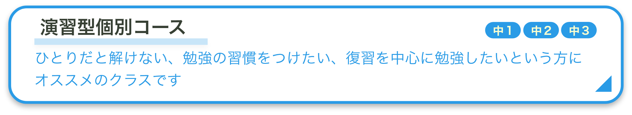 演習型個別コース