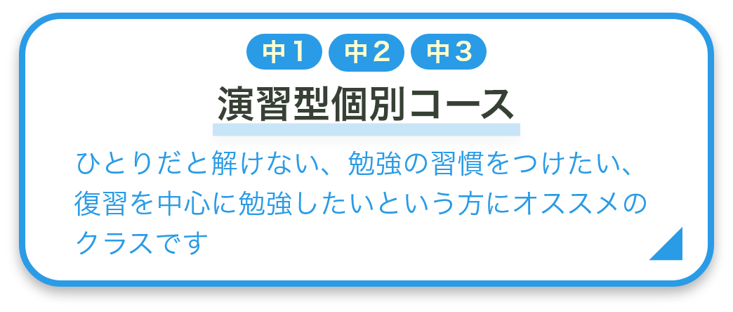 演習型個別コース