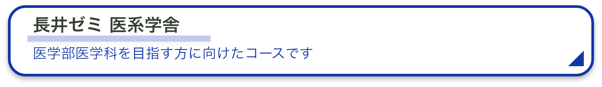 長井ゼミ 医系学舎